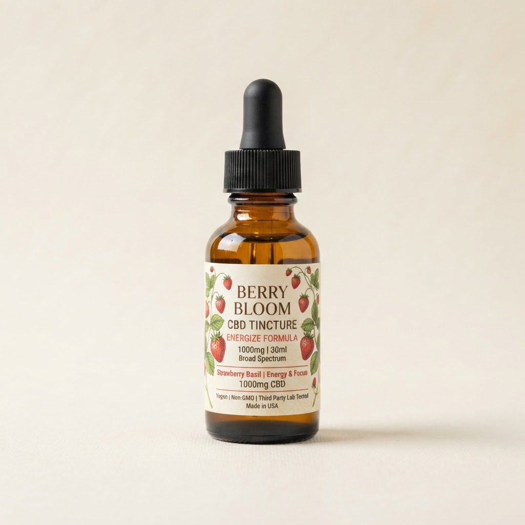 3000mg Strawberry Energy Isolate CBD Oil